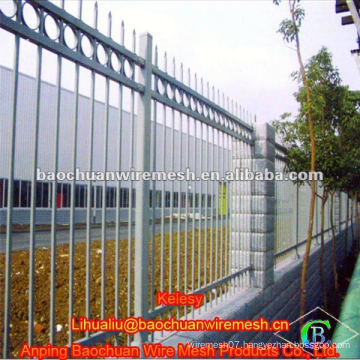Ring-type three beam type wall fence wrought iron fence
